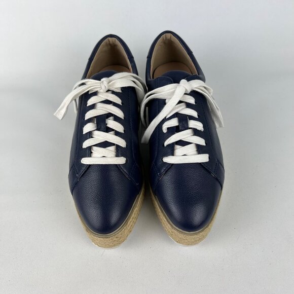 Halogen Atlantic Pacific Womens Theodora Blue Platform Sneaker Espadrille size 6 - Picture 2 of 16